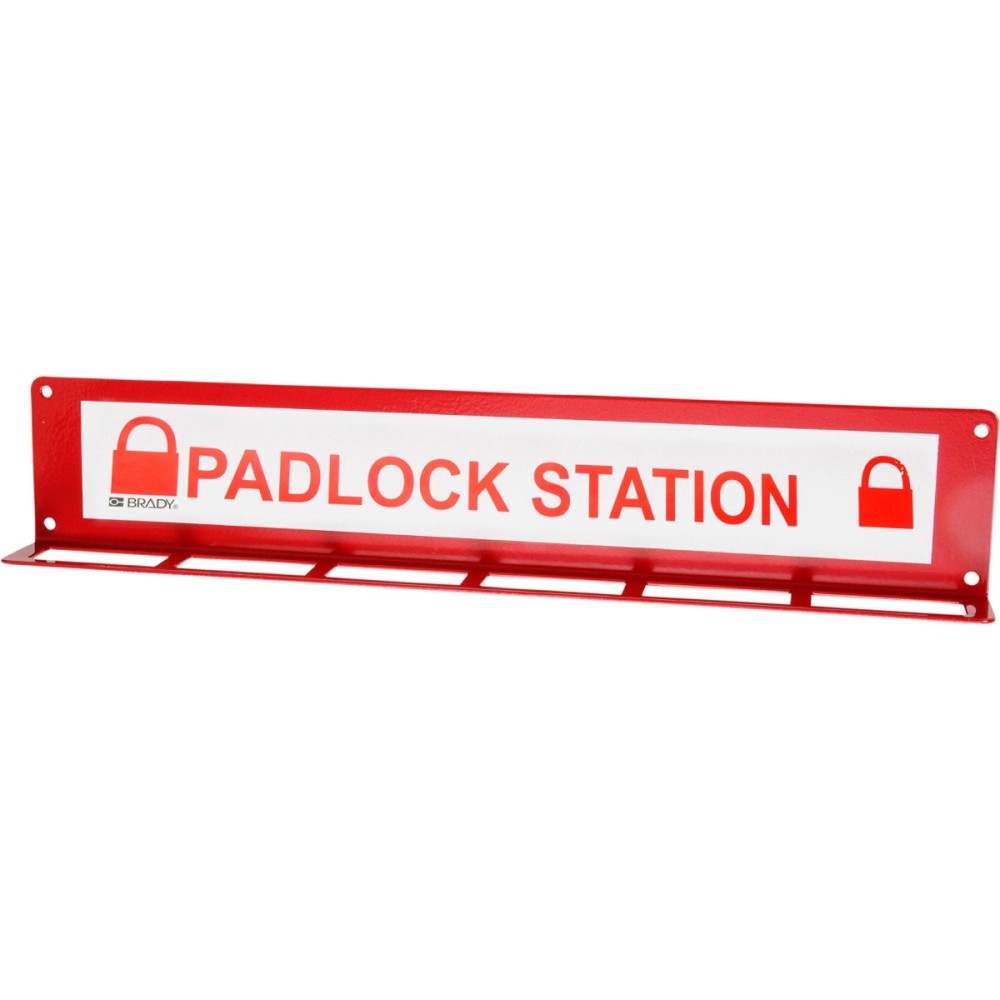 Brady Wall Mounted Padlock Stations Large Brady Wall Mounted Padlock Stations Large